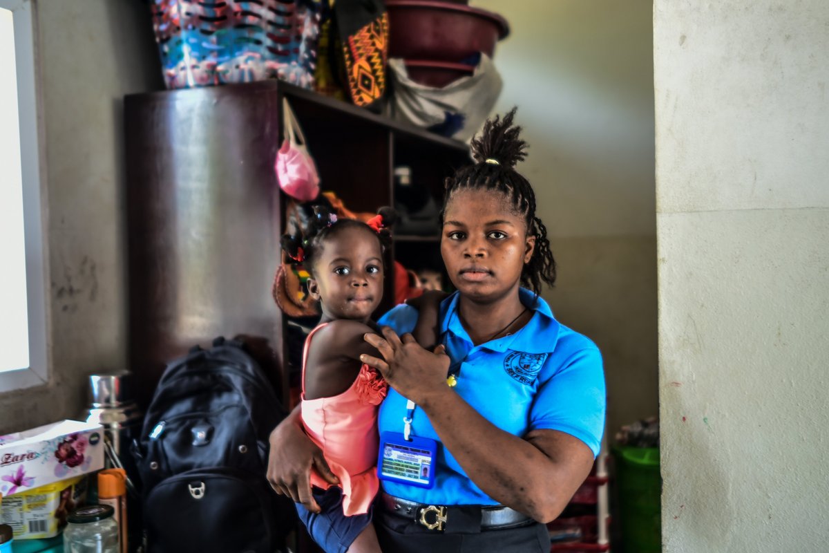 Sierra Leone: Theresa und ihre Tochter