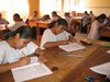 Guatemala: Maedchen im Unterricht