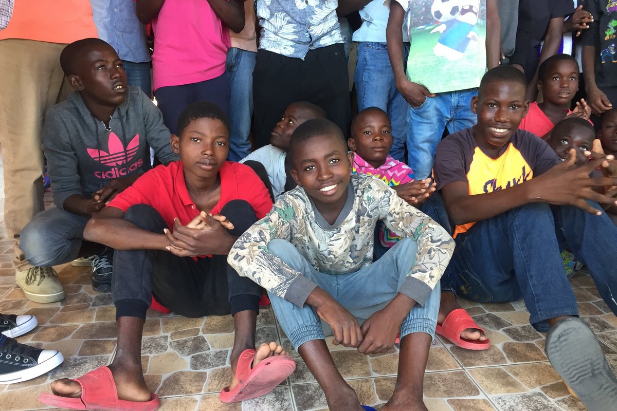 Haiti: Kinder bei Don Bosco