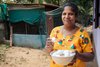 Indien: stolze Don Bosco-Kleinunternehmerin 